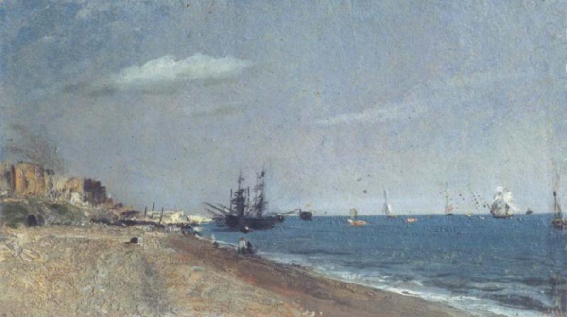 John Constable Brighton Beach,with colliers China oil painting art